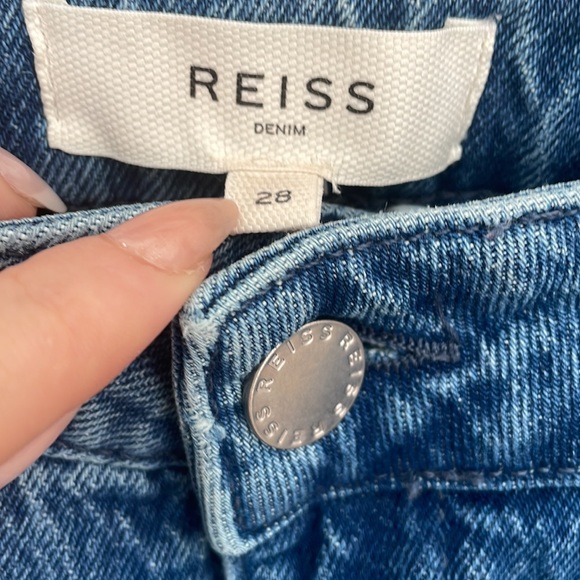 Reiss Isabel Wide Leg Sailor Jean - Picture 9 of 10